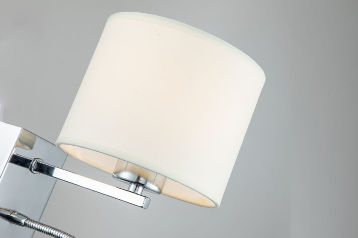 Escada 552/A LED*1W+E27*60W Chrome/White — изображение 4