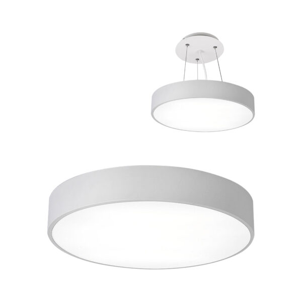 05460,01 Светильник Медина белый d60 Led 48W
