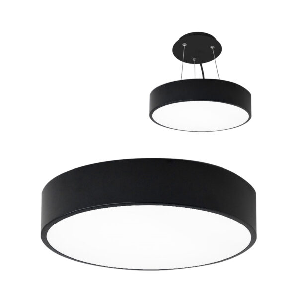 05460,19 Светильник Медина черный d60 Led 48W