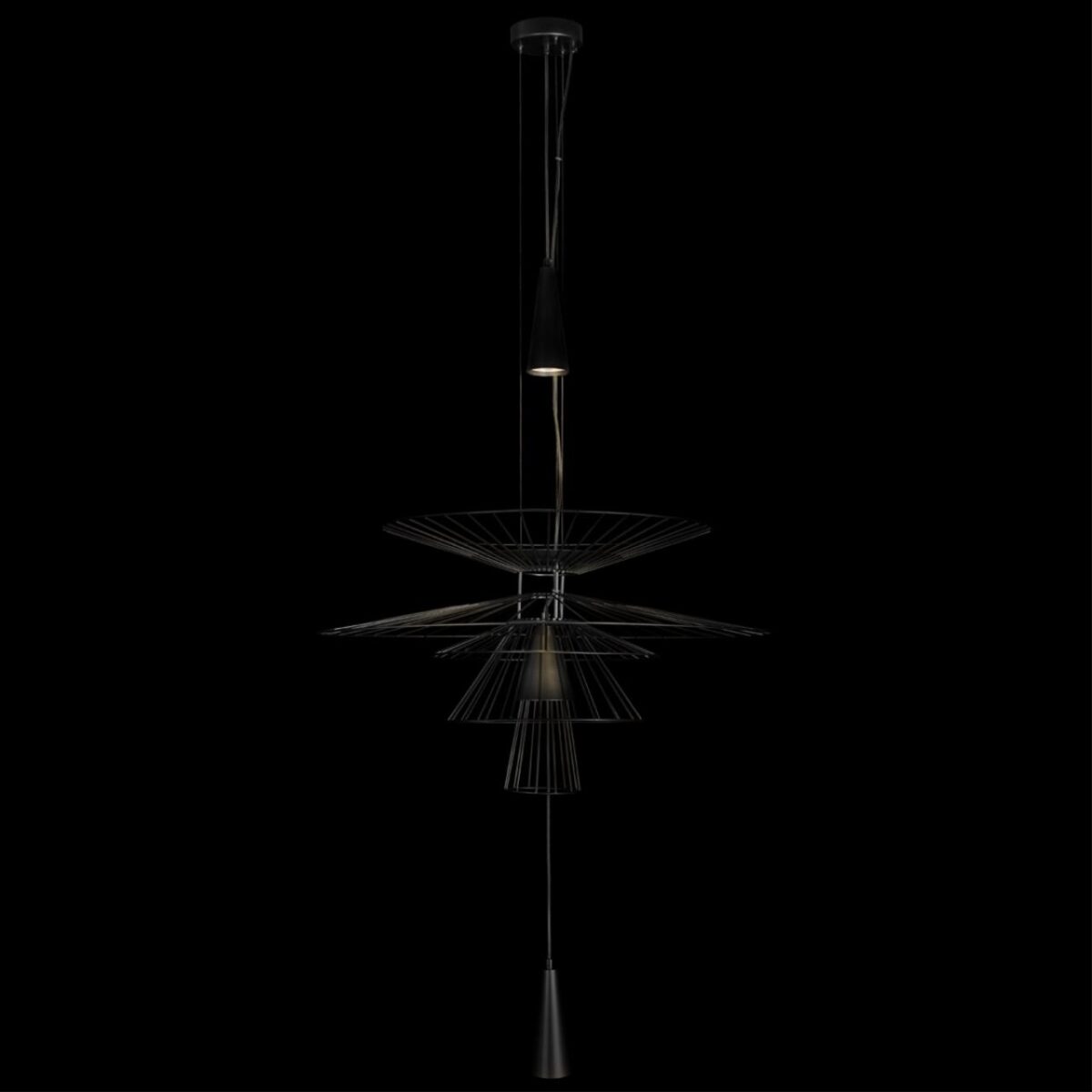 10141/600 Black Подвесной светильник LOFT IT Star — изображение 2
