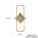Бра 1852B.D280.H630.E14.2 G Arte Milano (Артемилано) — изображение 3