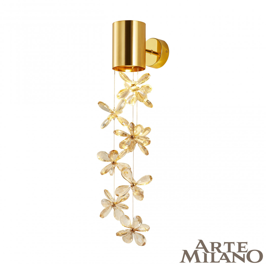 21952b.d90.h600.led_.g Настенный светильник светодиодный 21952B.D90.H600.LED G Arte Milano (Артемилано) — изображение 1