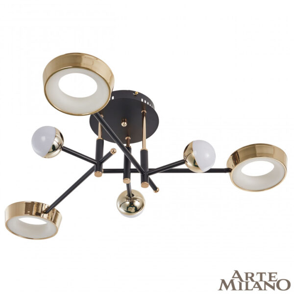 Светильник светодиодный 273299/6 BK/GD Arte Milano (Артемилано)