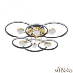 Светильник светодиодный 276140/6+6 BK/GD Arte Milano (Артемилано)