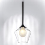 801201 Люстра VETRO 1х6W(led) G9 ЧЕРНЫЙ/ПРОЗРАЧНЫЙ — изображение 8