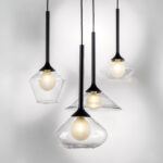 801201 Люстра VETRO 1х6W(led) G9 ЧЕРНЫЙ/ПРОЗРАЧНЫЙ — изображение 6