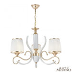 Люстра подвесная с плафонами 303857/3 Wh/Gd Arte Milano (Артемилано)