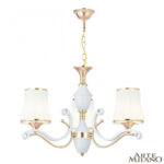 Люстра подвесная с плафонами 303987/3 Wh/Gd Arte Milano (Артемилано)
