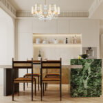 Люстра подвесная с плафонами 308857/6 Wh/Gd Arte Milano (Артемилано) — изображение 2