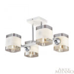 Люстра с плафонами 329809/4 WH+CR Arte Milano (Артемилано) — изображение 2