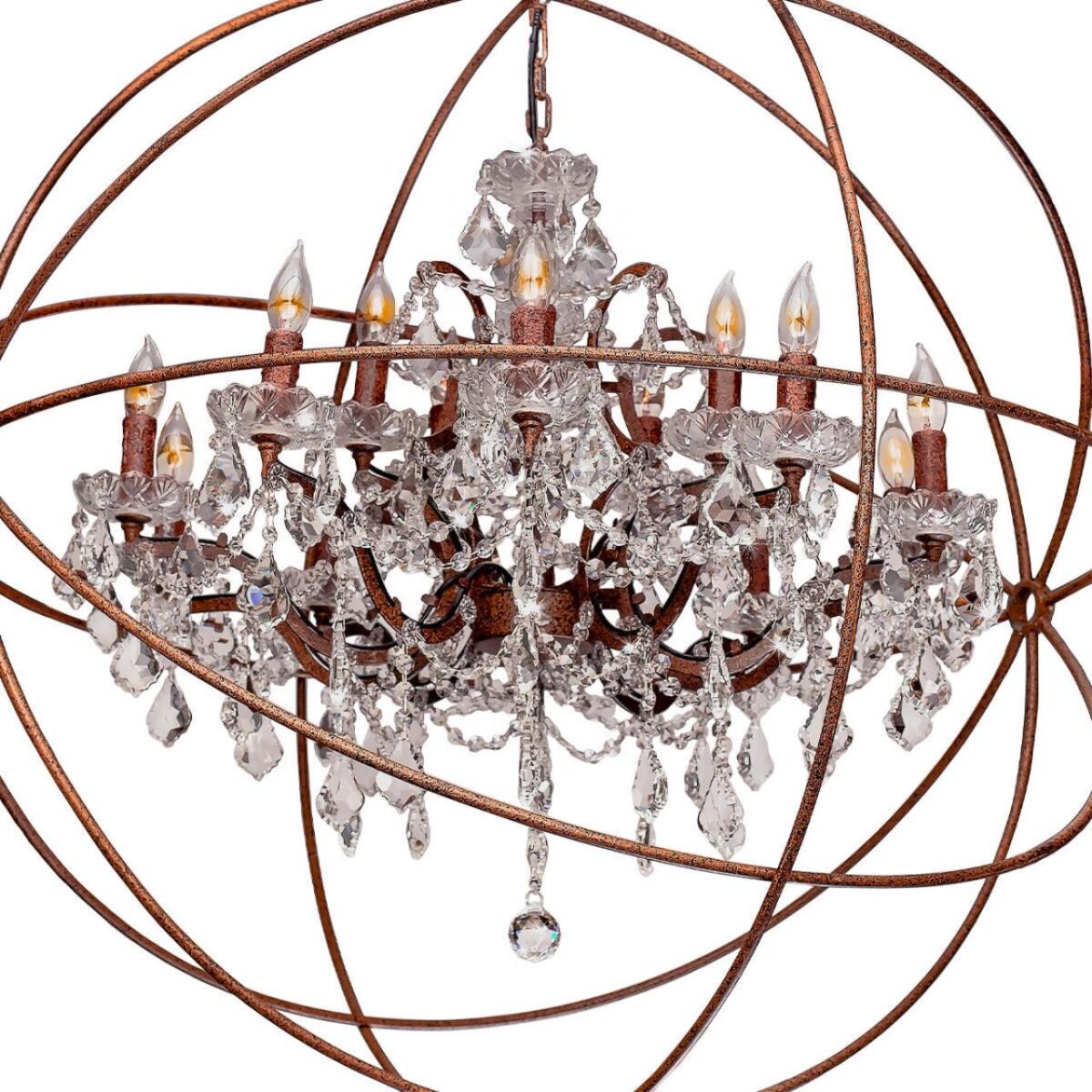 LOFT1897/15 Подвесная люстра LOFT IT Foucaults orb crystal — изображение 2