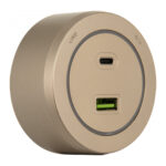Трековая розетка, 3.1A 250V 399731TS/USB-Type-C Gold — изображение 3
