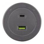 Трековая розетка, 3.1A 250V 399731TS/USB-Type-C Grey — изображение 2