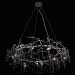 10068/1000 BK Подвесная люстра LOFT IT Bijout