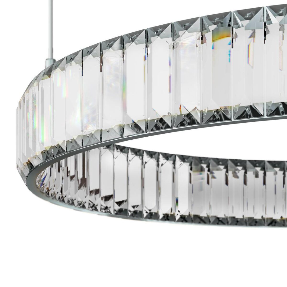 10135/3 Chrome Подвесной светильник LOFT IT Crystal ring — изображение 3