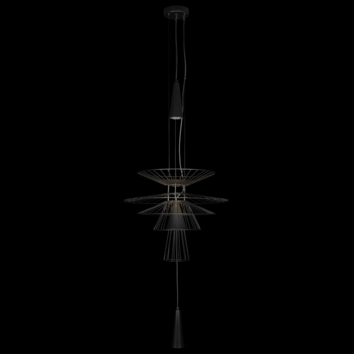 10141/400 Black Подвесной светильник LOFT IT Star — изображение 2