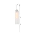 SL1145.151.01 Светильник настенный ST-Luce Хром/Белый E27 1*60W КАЛЛАНА