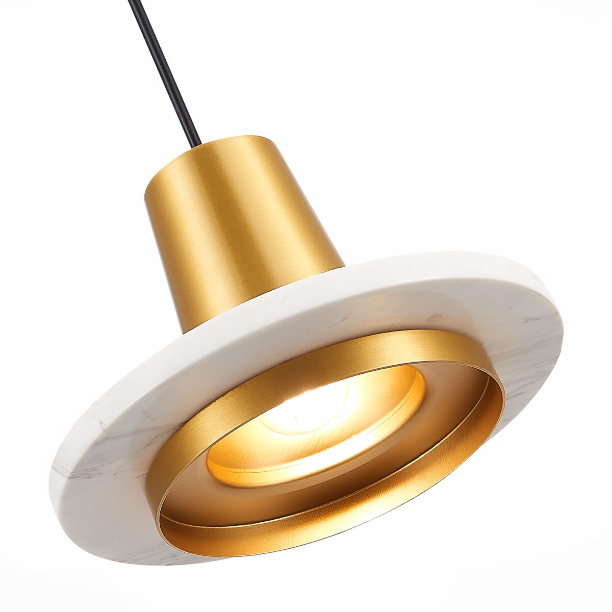 SL1212.203.01 Подвес ST-Luce Латунь/Латунь, Белый LED 1*12W 3000K ОЛЬТАРНО — изображение 3