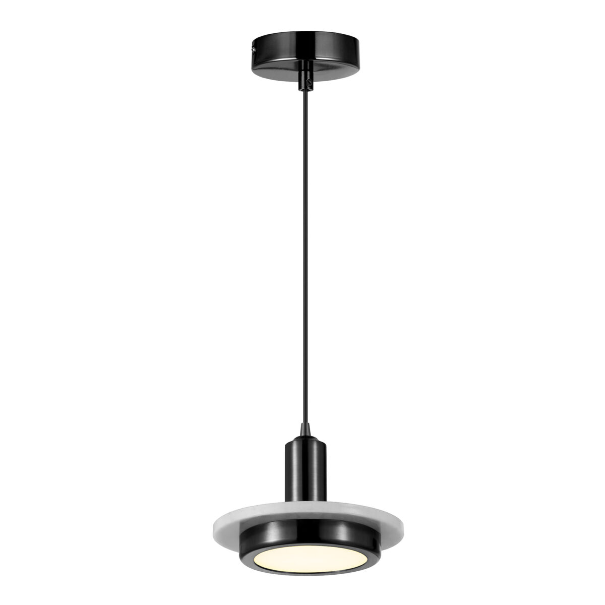 SL1212.403.01 Подвес ST-Luce Черный/Черный, Белый LED 1*12W 3000K ОЛЬТАРНО — изображение 1