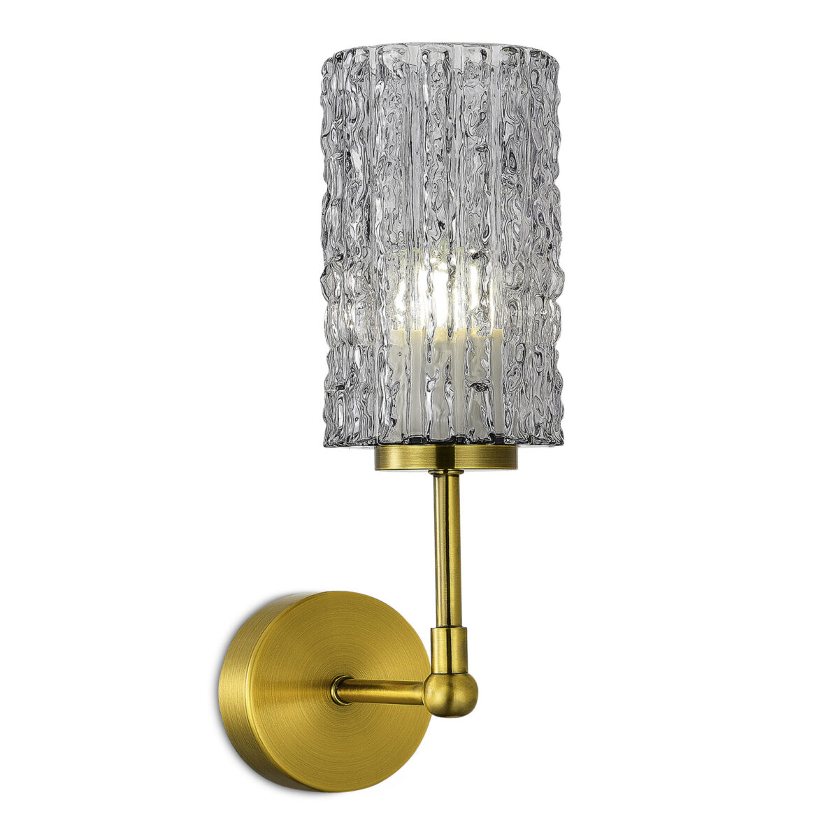 SL1240.301.01_01W SL1240.301.01 Бра ST-Luce Латунь/Дымчатый E27 1*60W ГАЦОЛЛО — изображение 1