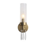 SL1400.301.01 Светильник настенный ST-Luce Латунь/Прозрачный E14*1 40W ИЛЛЮМИА — изображение 4