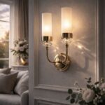 SL1402.251.02 Светильник настенный ST-Luce Латунь/Прозрачный E14*2 40W ЭЛЕГРА — изображение 8
