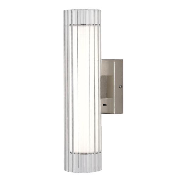 SL2010.101.01 Светильник настенный ST-Luce Никель/Белый, Прозрачный LED 1*7W 3000K/4000K ЭНФИС