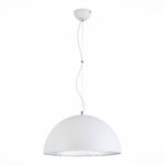 SL279.503.01 Светильник подвесной ST-Luce Белый/Белый, Серебристый E27 1*60W ТАППО