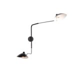 SL305.401.02 Светильник настенный ST-Luce Черный/Черный, Белый E27 2*60W СПРУЦЦО — изображение 4