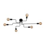 SL419.442.06 Светильник потолочный Черный E27 6*60W АНО — изображение 5