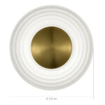 SL6125.301.01 Светильник настенный ST-Luce Латунь/Прозрачный LED 1*6W 3000K МУН — изображение 4