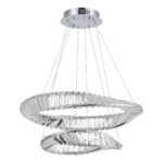 SL6204.101.02 Светильник подвесной ST-Luce Хром/Прозрачный LED 1*52W 4000K РИТОРТО — изображение 2