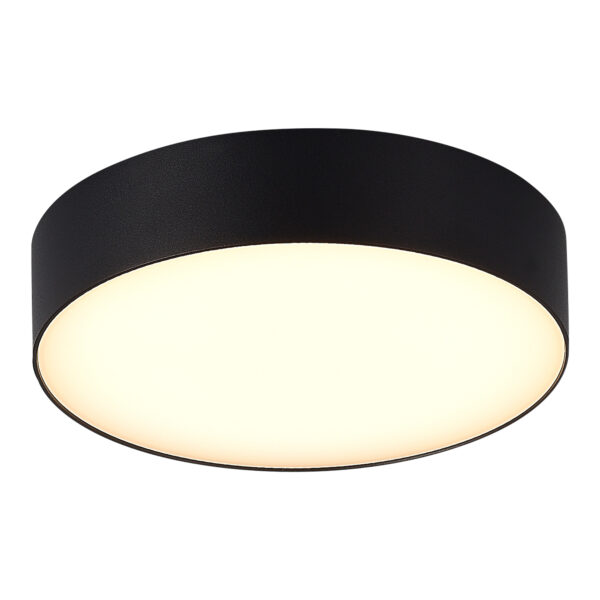 SL9518.402.01 Светильник уличный потолочный ST-Luce черный/белый LED 1*20W 3000K/4000K/5000K САН