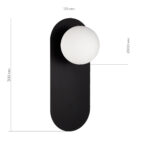 SLE1194-401-01 Светильник настенный Черный/Белый G9 LED 1*5W 4000K TOCCO — изображение 3
