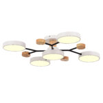 SLE6006-502-05 Светильник потолочный Белый/Белый LED 5*12W 3000K/4500K/6000K ФАЭМА — изображение 3