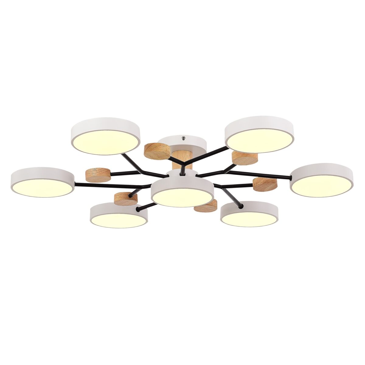 SLE6006-502-07 Светильник потолочный Белый/Белый LED 7*12W 3000K/4500K/6000K ФАЭМА — изображение 3