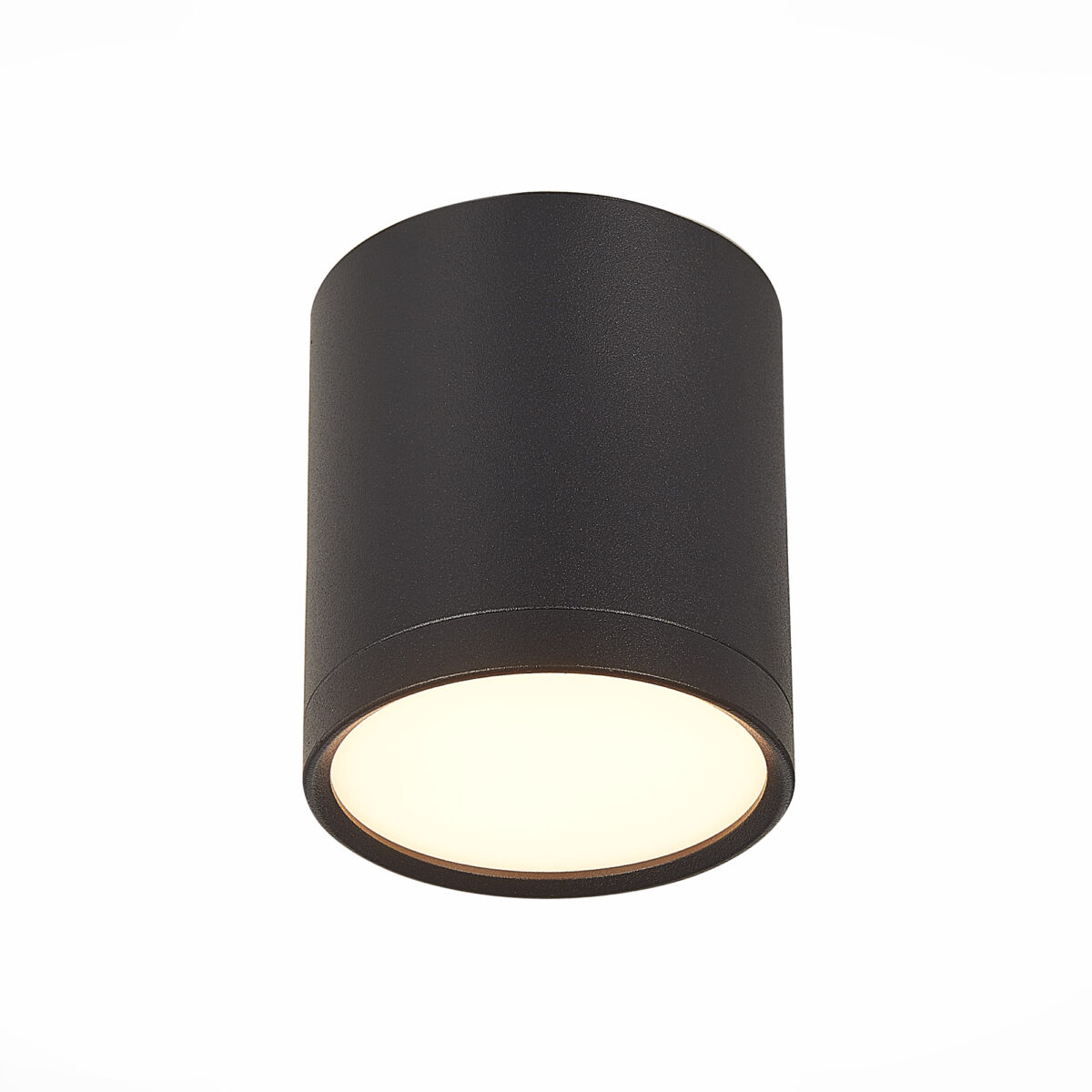 ST113.432.05_01W ST113.432.05 Светильник потолочный Черный LED 1*5W 3000K 390Lm Ra>90 120° IP20 D68xH75 170-240V Накладные светильники — изображение 1