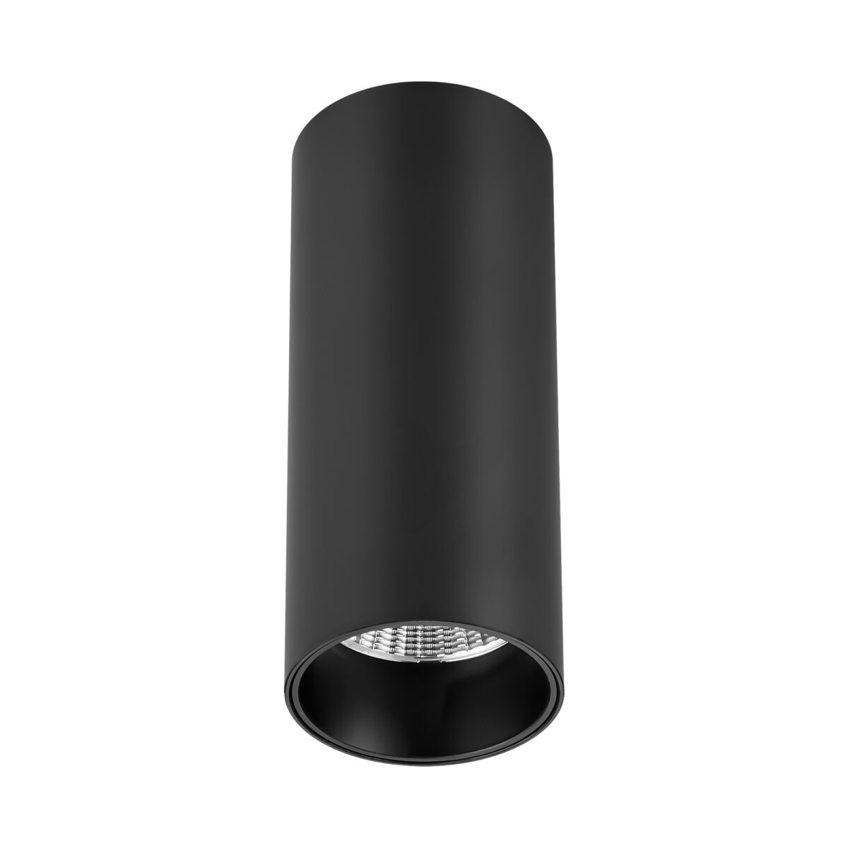 ST170.432.07_01W ST170.432.07 Светильник потолочный Черный LED 1*7W 3000K 560Lm Ra>90 60° IP20 D52xH125 220-240VV Накладные светильники — изображение 1