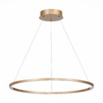 ST605.243.34 Светильник подвесной ST-Luce Золотистый/Белый LED 1*34W 4000K Подвесные светильники — изображение 2