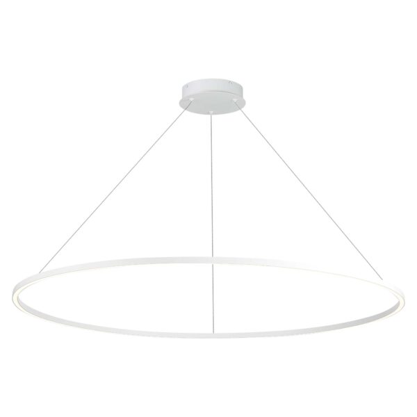 ST605.543.57 Светильник подвесной ST-Luce Белый/Белый LED 1*57W 4000K Подвесные светильники