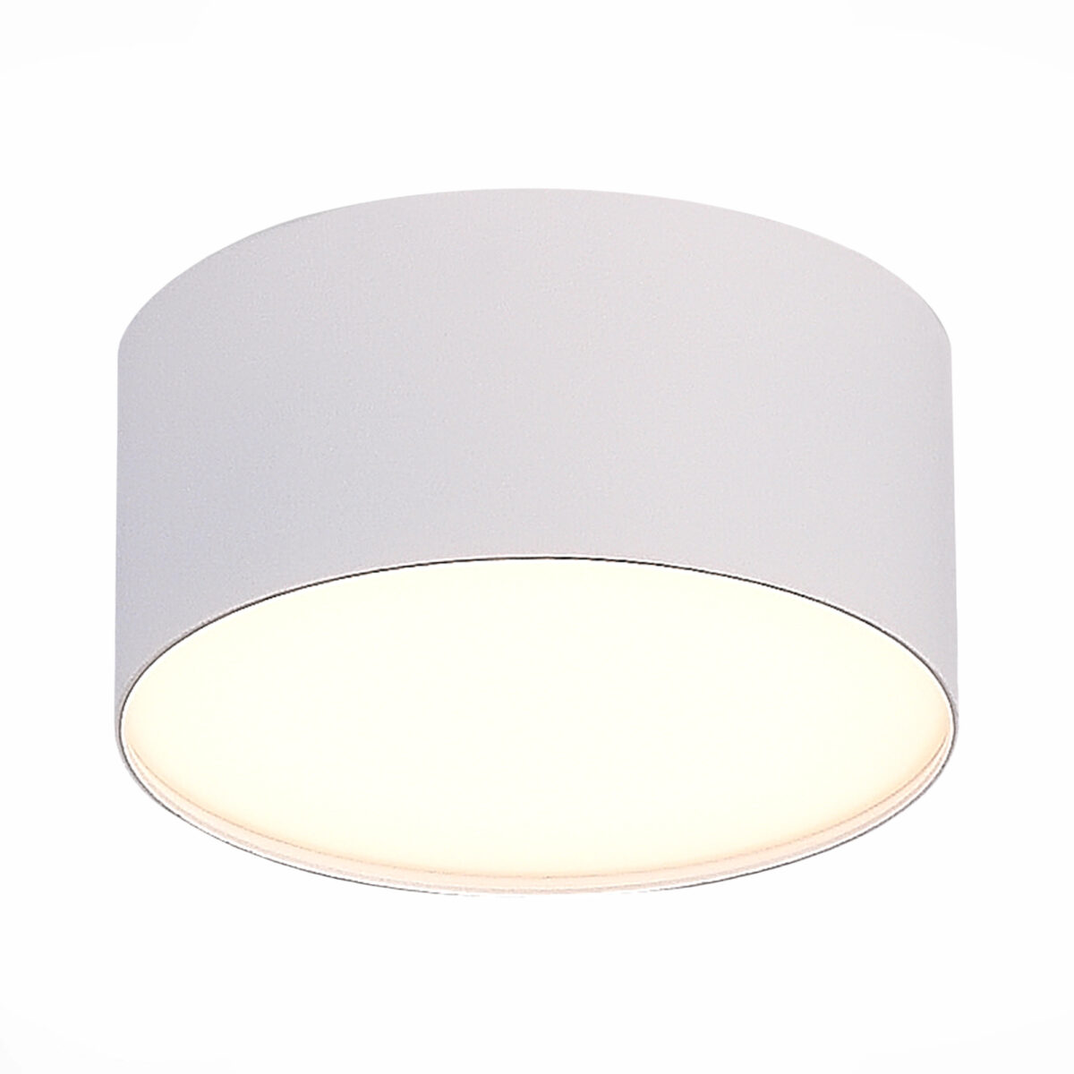 ST606.532.12_01W ST606.532.12 Светильник потолочный Белый LED 1*12W 3000K 1 080Lm Ra>85 120° IP20 D120xH55 185-265V Накладные светильники — изображение 1