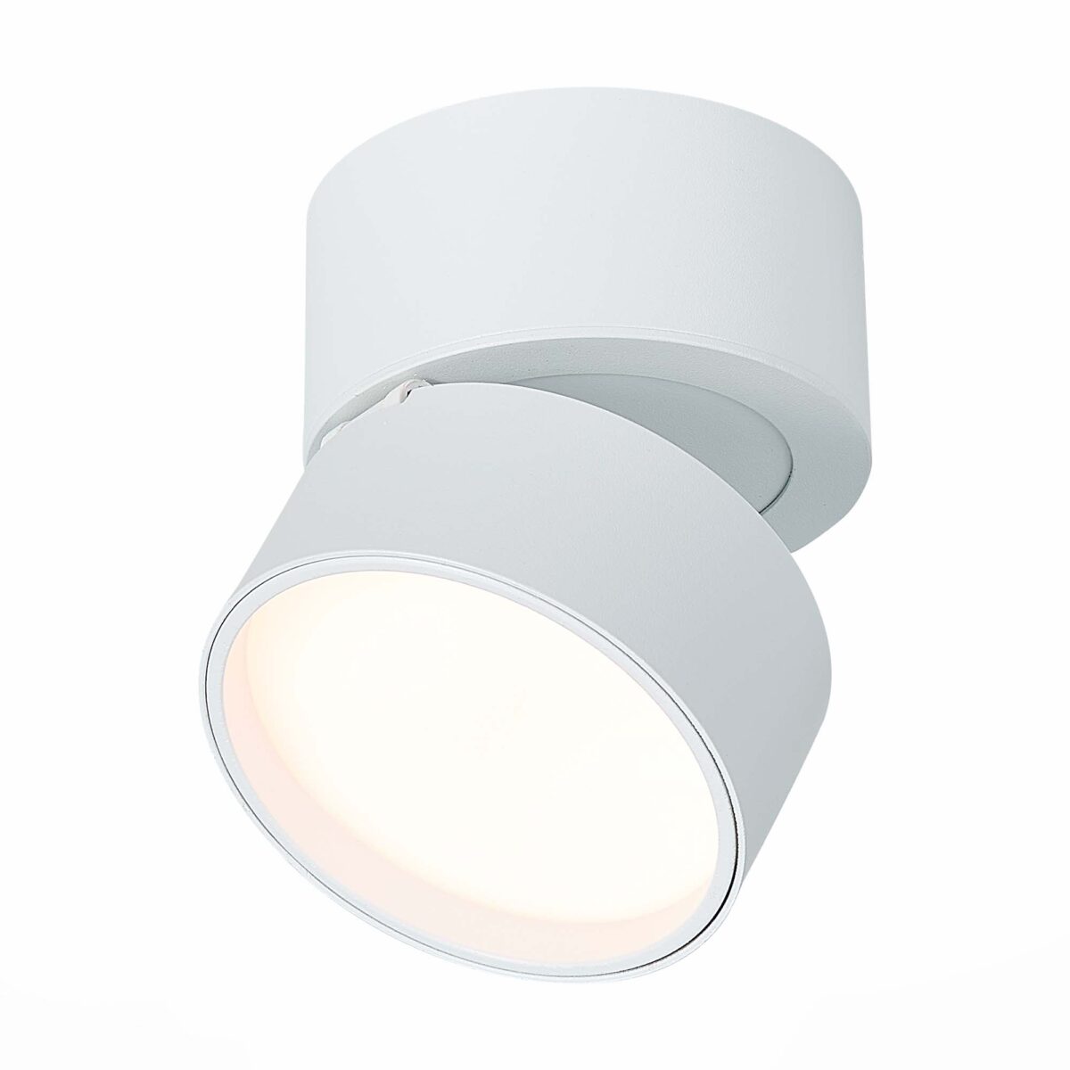 ST651.532.09_01W ST651.532.09 Светильник потолочный поворотный Белый LED 1*9W 3000K 720Lm Ra>90 120° IP20 D85xH87 170 Накладные светильники — изображение 1