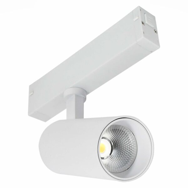 ST660.536.10H Св-к трек. Белый LED 1*10W 3000K 535Lm Ra>90 36° IP20 D40xH90 220V СКАЙЛАЙН 220V