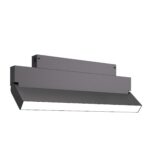 ST685.446.18 Св-к трек. Черный LED 1*18W 4000K 1 470Lm Ra>90 120° IP20 L370xW26xH137 220V СКАЙЛАЙН 220V