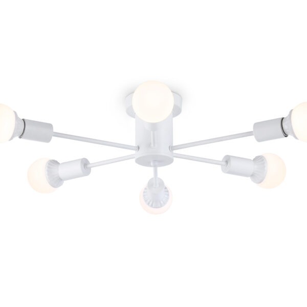TR80401/6 WH белый E27/6 max 60W D780*150