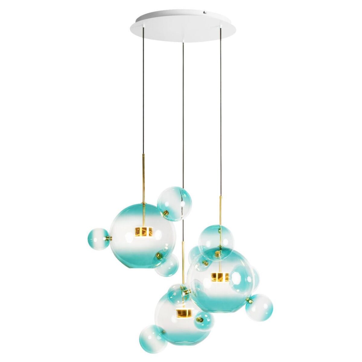 f61de0589150c48a93d585f98f608897 2027-D3 Blue Подвесной светильник LOFT IT Bolle — изображение 1