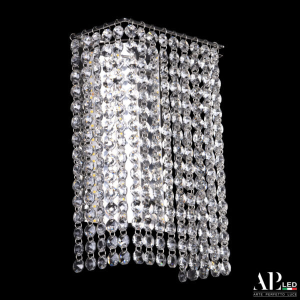 Бра светодиодные хрустальные S500.B1.16-27.A.4000 Arte Perfetto Luce