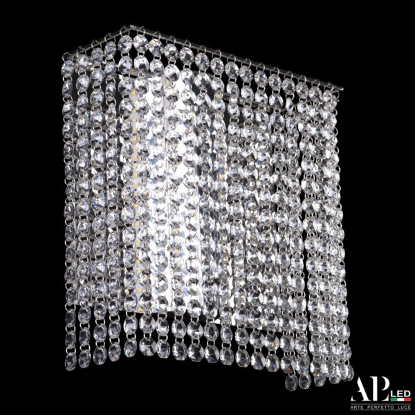 Бра светодиодные хрустальные S500.B1.25-27.A.4000 Arte Perfetto Luce