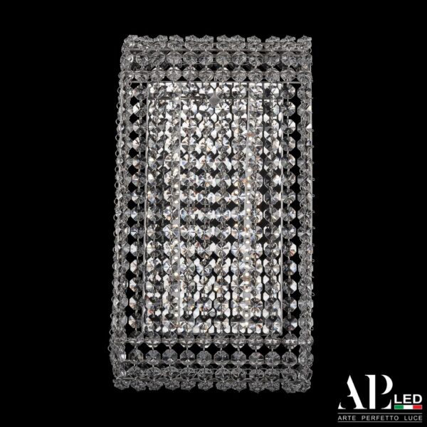 Бра светодиодные хрустальные S500.B2.20-35.A.4000 Arte Perfetto Luce
