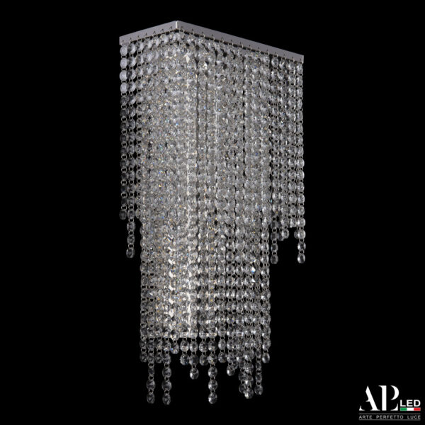 Бра светодиодные хрустальные S500.B3.25-45.B.4000 Arte Perfetto Luce